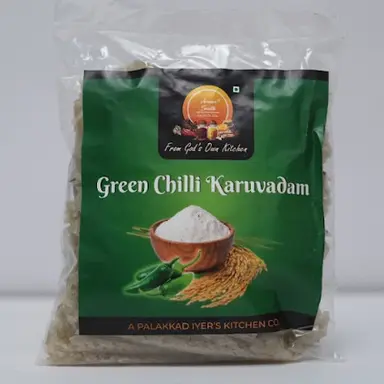 Green Chilli Karuvadam