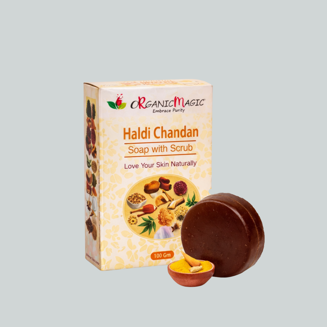 Haldi Chandan Scrubbing Soap
