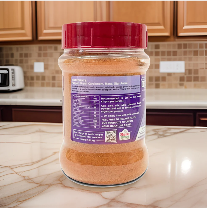 Lifespice - Tea Masala - Lung Care 75g PET Jar