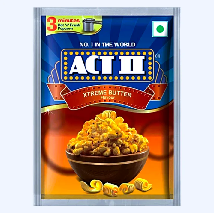 ACT II Xtreme Butter Flavour Instant Popcorn