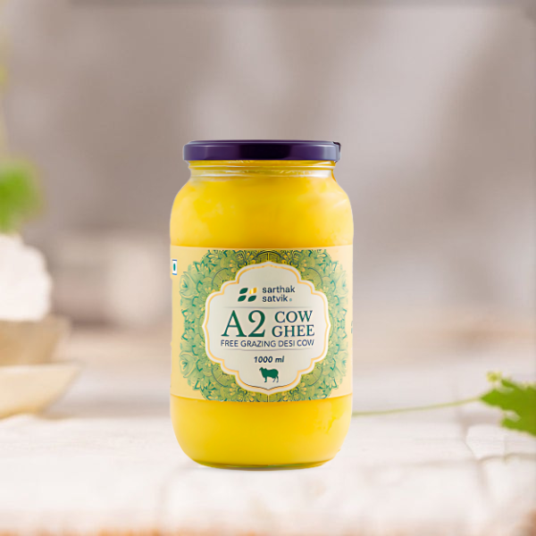 Desi A2 Free Grazing Cow Ghee 1000 ML