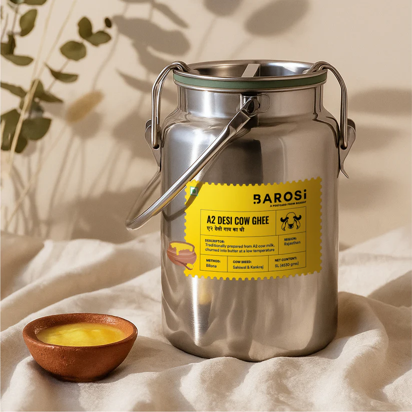 A2 Desi Cow Ghee 5L Dolchi