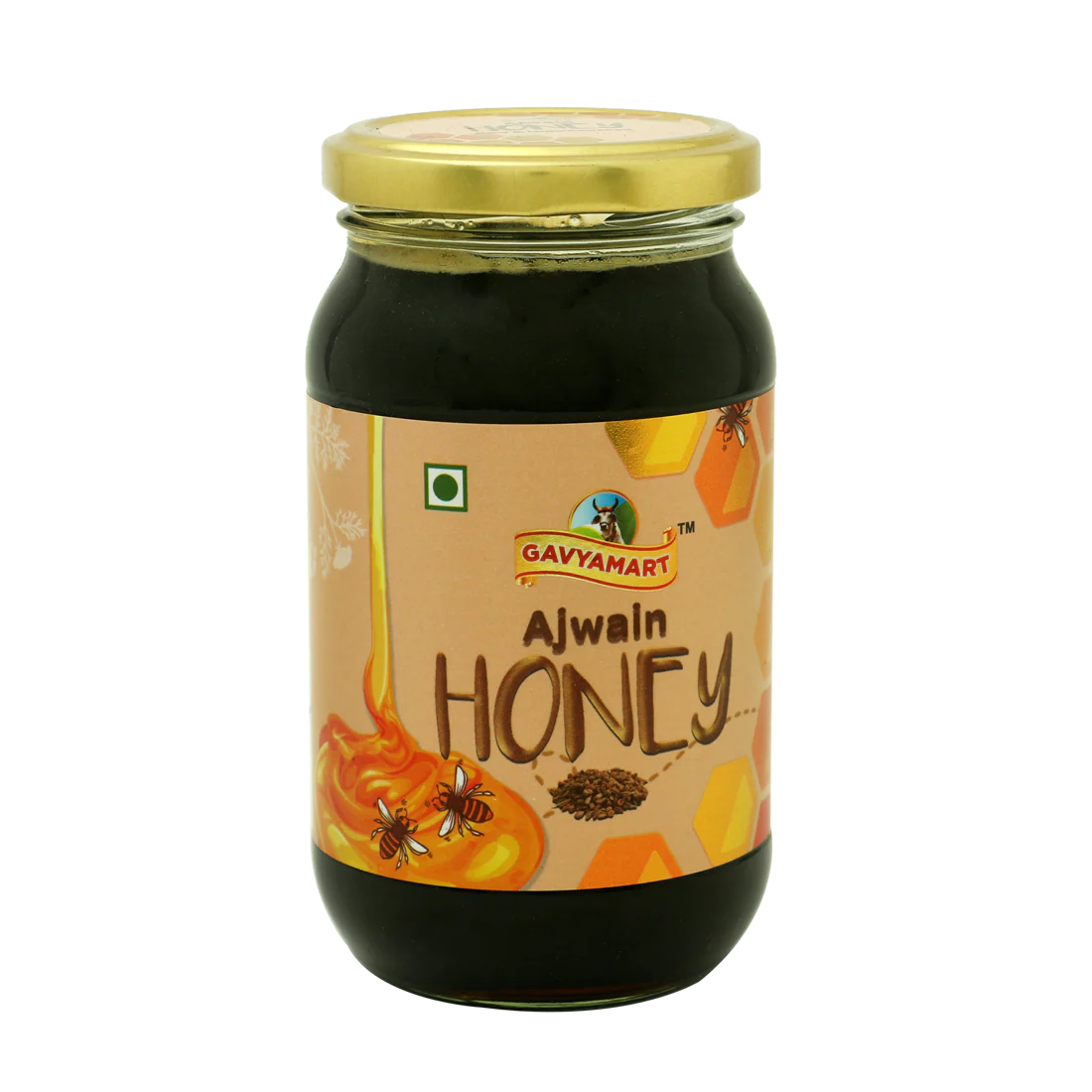Gavyamart Ajwain honey Raw and Unprocessed