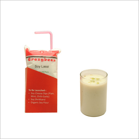 Soy Lassi - Soy-based, 200ml Pouch | Off-white, Dairy-free, Refreshing, Thick Texture, Sweet Taste
