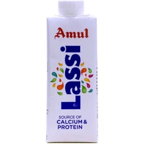 250 Gram Food Grade Fat Free Sweet And Delicious Amul Lassi - White, 2.1 Grams Fat Content, Bottle Packaging, Shelf Life 3 Days | Nourishing Drink Loved By All Ages