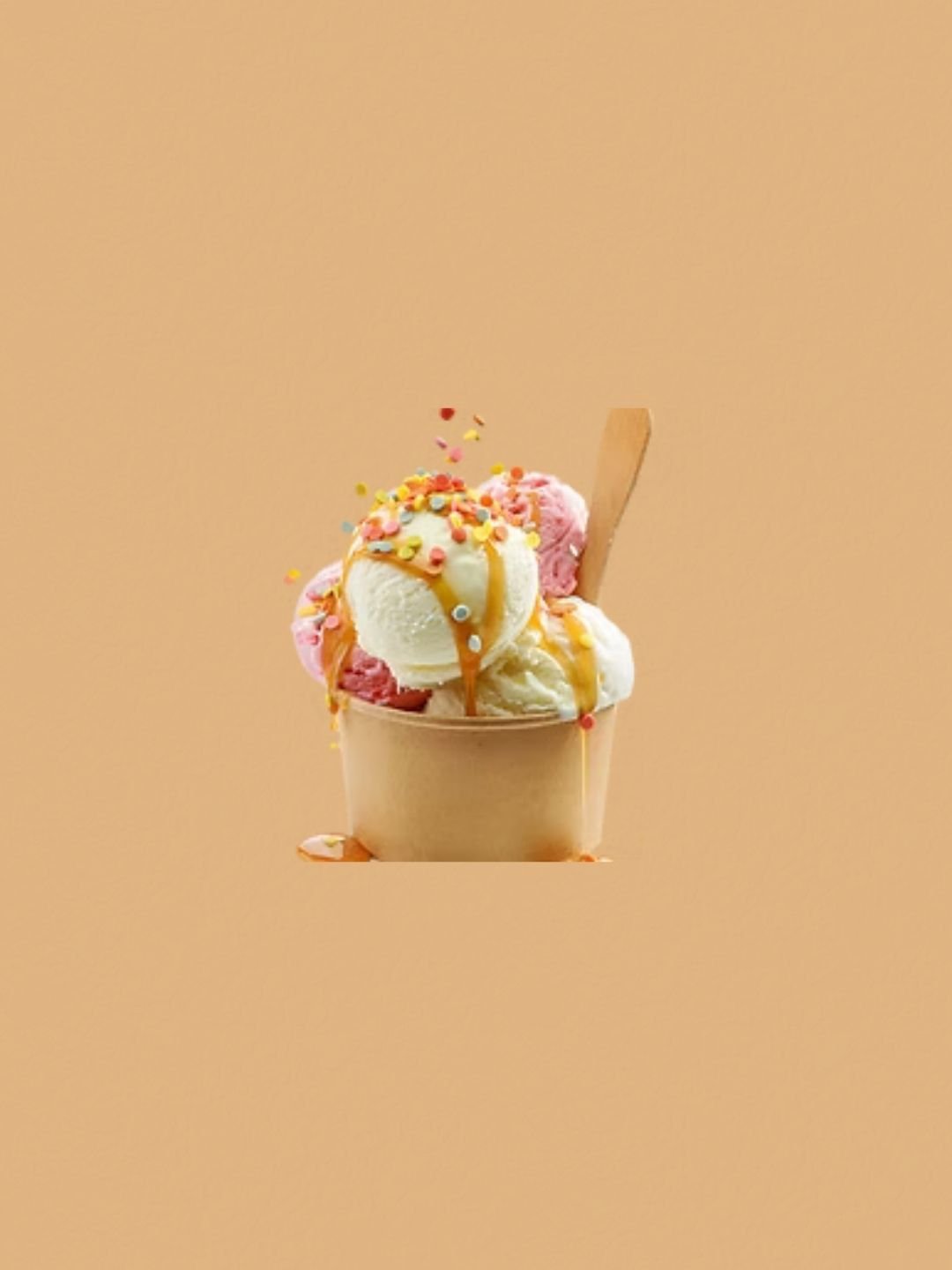 Rainbow ice Cream