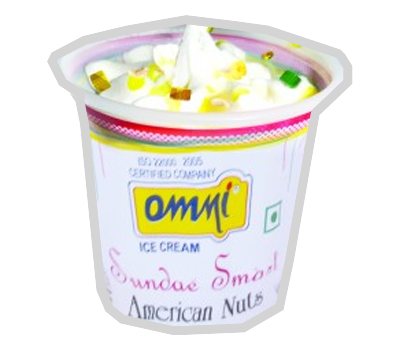 American Nuts Sundae