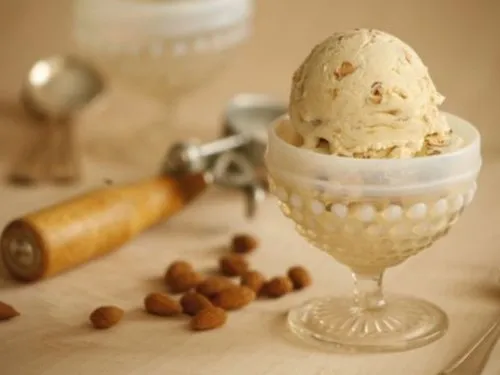 Roasted Badam Ice Cream