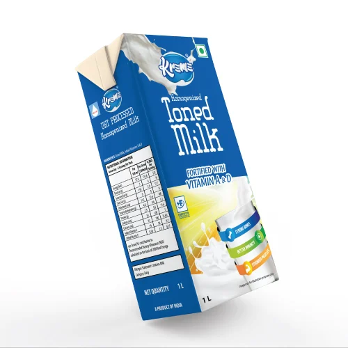 1 L Kreme Homogenized Single Toned Milk