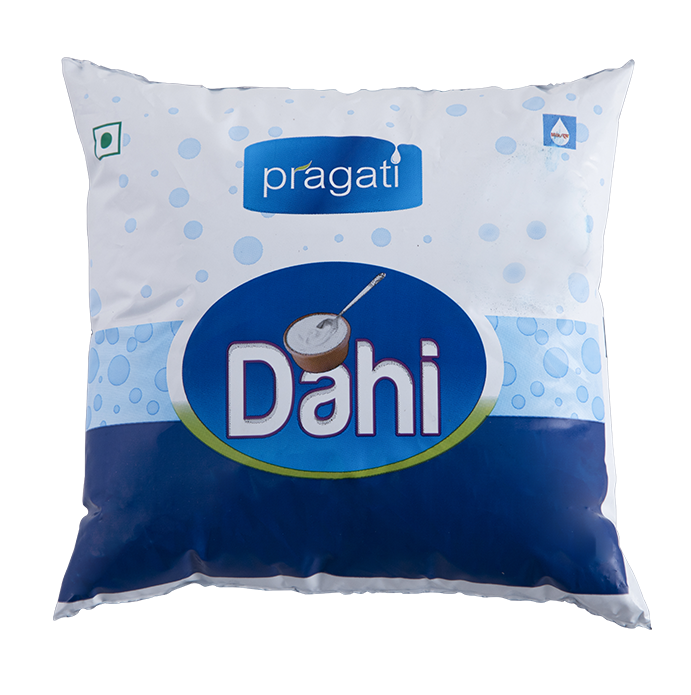 Plain Curd 500g Pouch