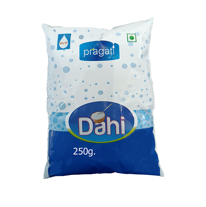 Plain Curd 250g Pouch