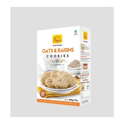 Oats Raisin Cookies