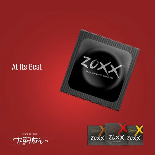 Zoxx Flavoured Dotted Condoms 3pcs