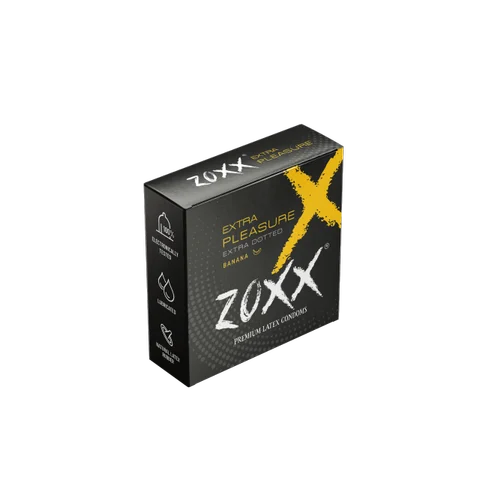 Zoxx Dotted Flavoured Condom 3 Pcs