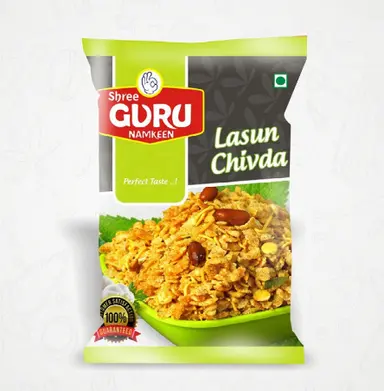 Lasun chivda (400 gm)