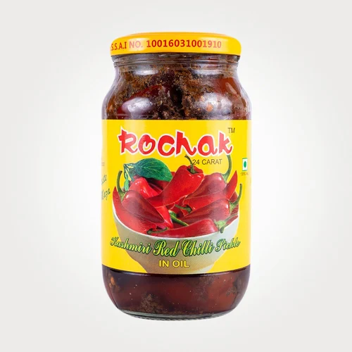 650gm Rochak Kashmiri Red Chilli Pickle