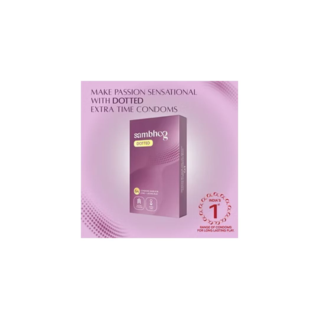 Sambhog Dotted Extra Time Condoms