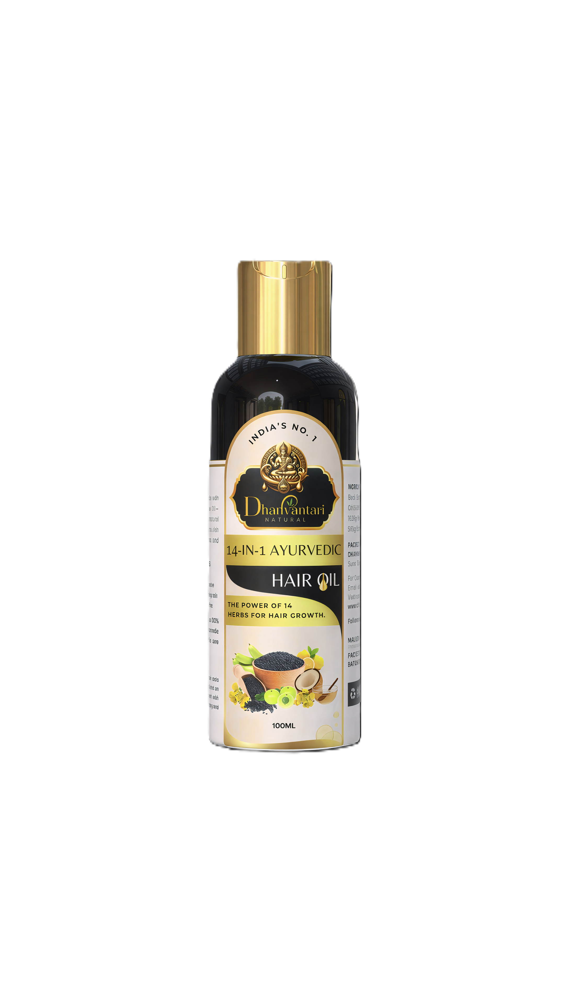 Natural Hair Oil - 100ml
