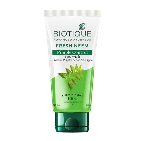 Fresh neem pimple control face wash