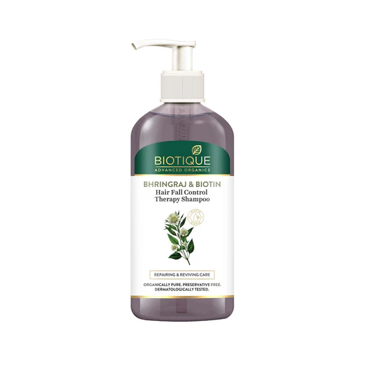 Biotique bhringraj & biotin hair fall control therapy shampoo 300ml