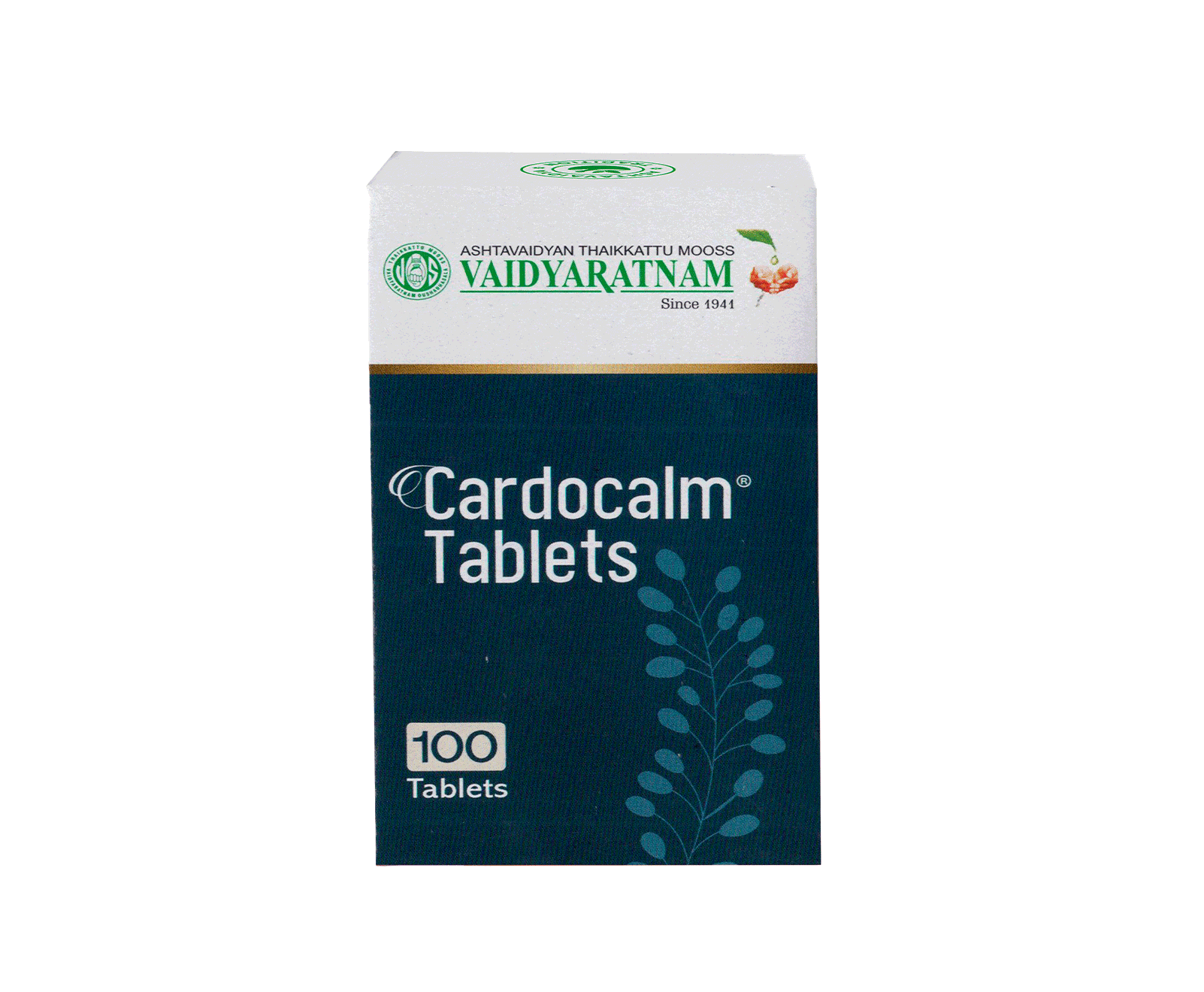 CARDOCALM TABLETS 100 NOS