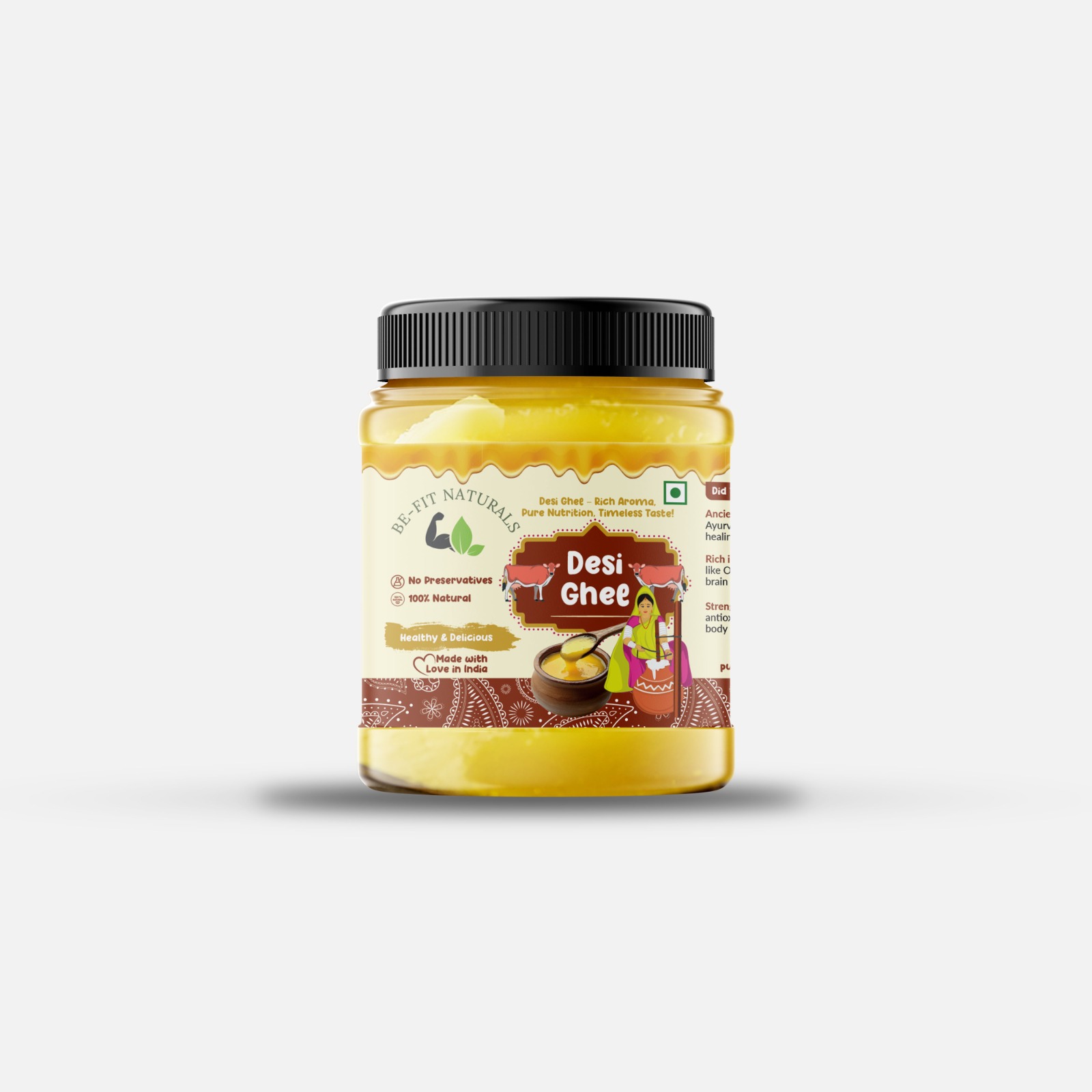 BE FIT NATURALS Desi Ghee