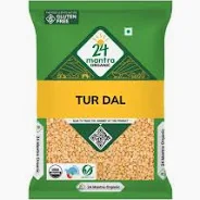24 Mantra Organic Toor Dal/Tur Dal/Arhar Dal 1Kg