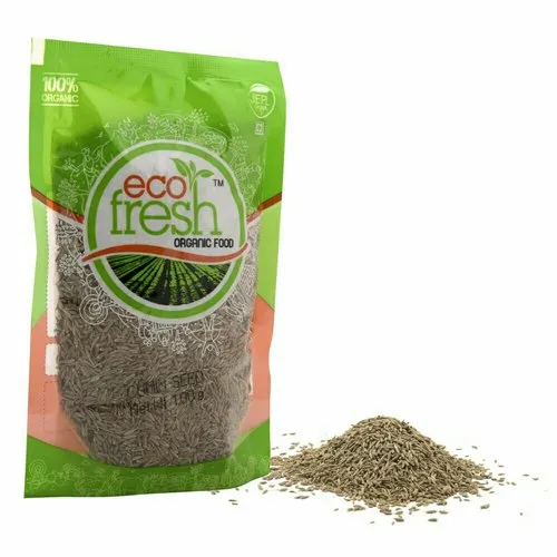 12 Months Ecofresh Organic Cummin Seed, Packaging Size: 100g