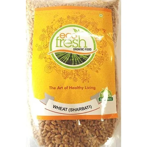 Ecofresh Organic Sharbati Wheat, Packaging Size: 1 Kg