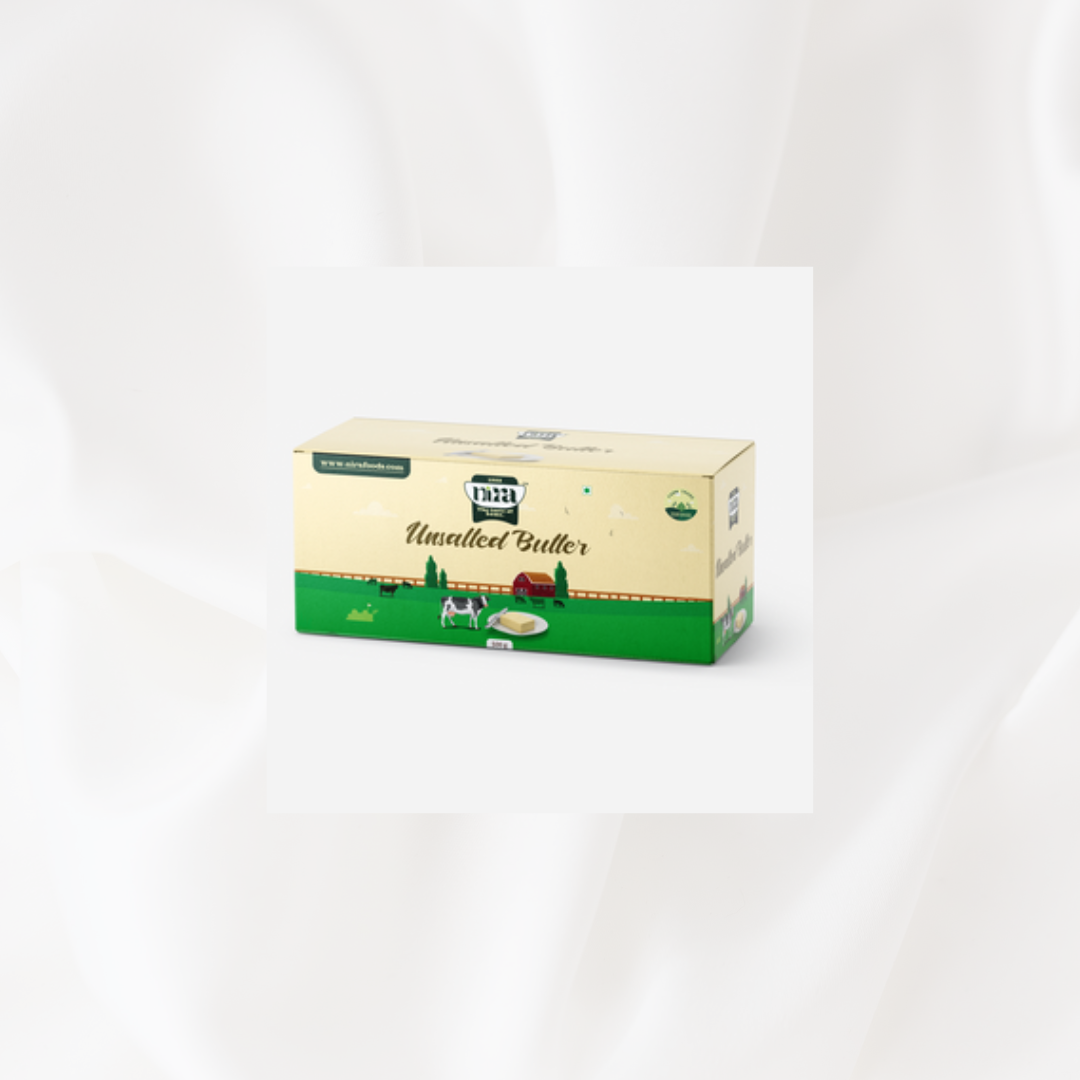 Nira Unsalted Cow Butter - 500gm bar