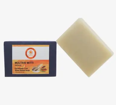 Cow Ghee Soaps Multani Mitti Papaya