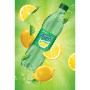 Lemon Flavour Soft Drink