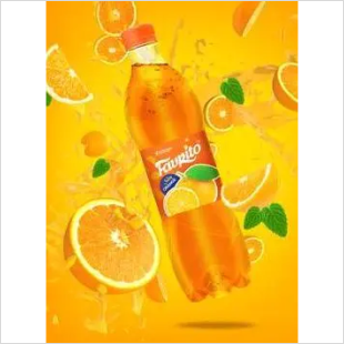 Orange Flavour Soft Drink