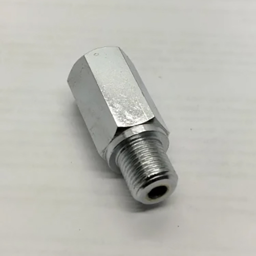 Valve - Customized Sizes, Hexagon Head Code, Polished Silver Finish | Durable, Corrosion-resistant Design For Air Usage