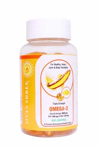 Triple Strength Omega-3 Fish Oil Softgel Capsule 2000 mg