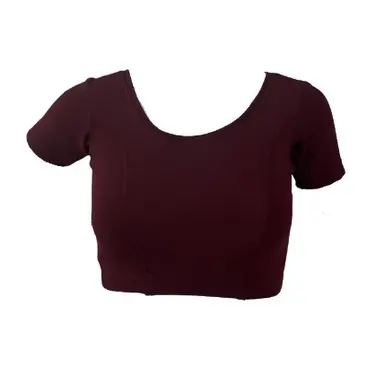  Maroon Readymade Knitted Blouse