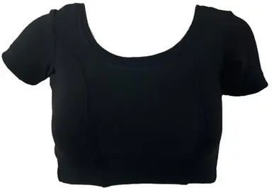  Black Readymade Knitted Blouse