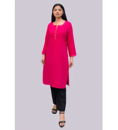 Mystic Magenta Kurti