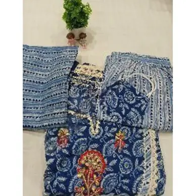 Ladies Anarkali Cotton Suit