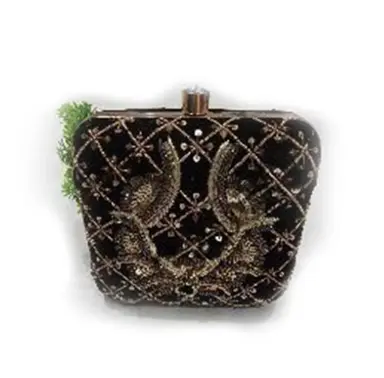 Ladies Beaded Clutch Bag