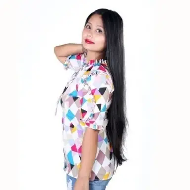 BARFE MIX PRINT TOP