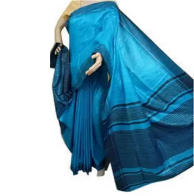 Tussar gichha silk pure handloom sarees silk mark certified