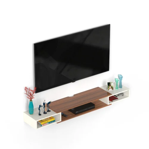 Toska Slim Wall Mount TV Unit (Large,Upto 50 Inches)