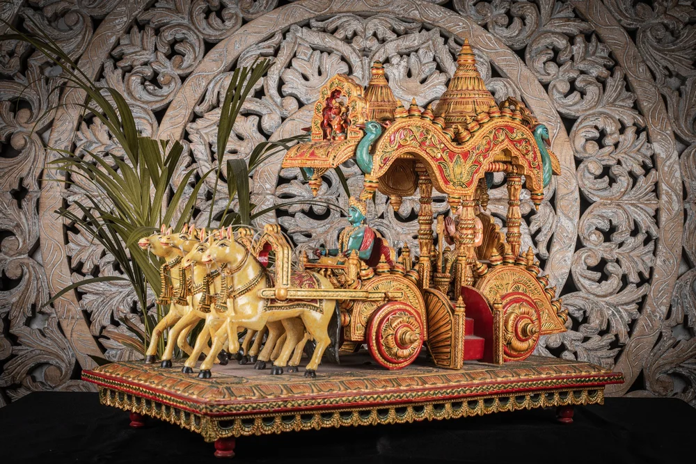 Wooden Arjun Rath