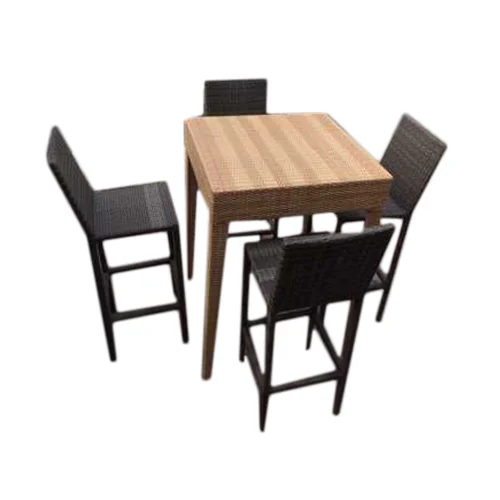 Wicker Table Chair Set