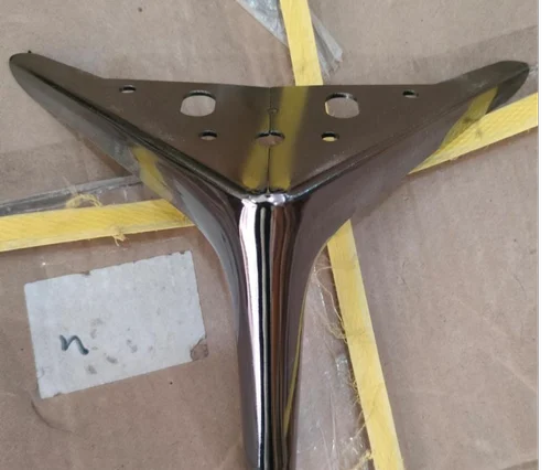 4 Inch Black T Sofa Leg