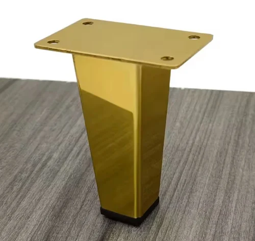 Mild Steel Pyramid Sofa Leg