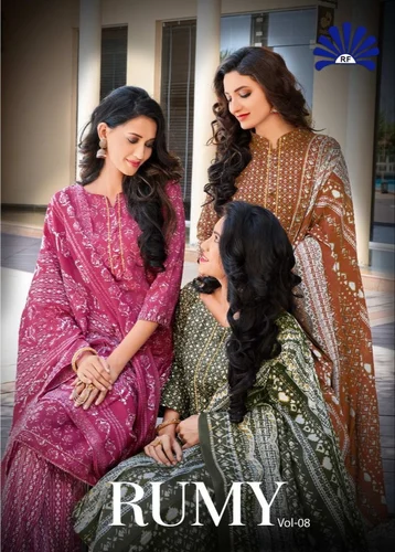 Designer Ladies Cotton Suits