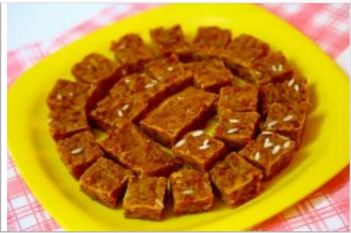 Gajar Halwa Barfi