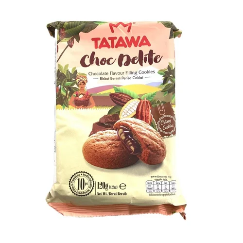 Tatawa Choc Delite Chocolate Cream Filled Cookies 120 g
